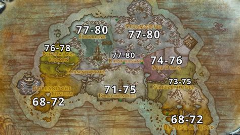 leveling zones wotlk|wotlk leveling zones by level.